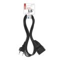 Predlžovací kábel 1 zásuvka 1,5 m EMOS PC01301