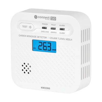 Detektor oxidu uhoľnatého KRUGER & MATZ Connect S10 Tuya