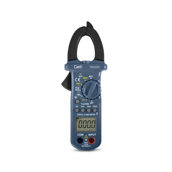 Multimeter GETI GM200C klešťový