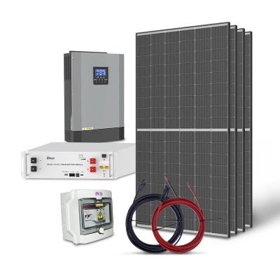 TRINA 1820Wp ostrovná solárna súprava, LiFePO4 51,2V 100Ah DEYE, menič 48V/230VAC 5500W