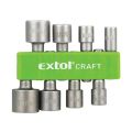 Nástrčné kľúče do vŕtačky EXTOL CRAFT 10213 8ks
