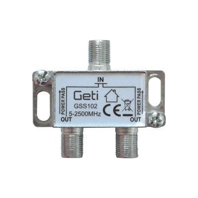 Anténny rozbočovač GETI GSS102  2 výstupy