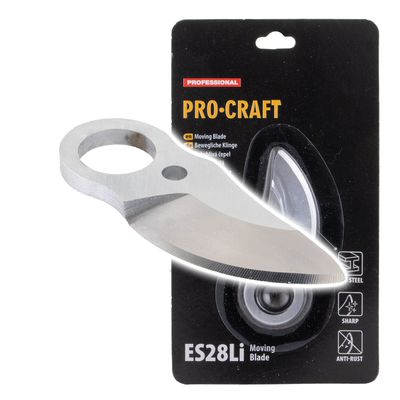Náhradný horný nôž PROCRAFT pre akumulátorové nožnice ES28Li, ES30Li, ES25Li