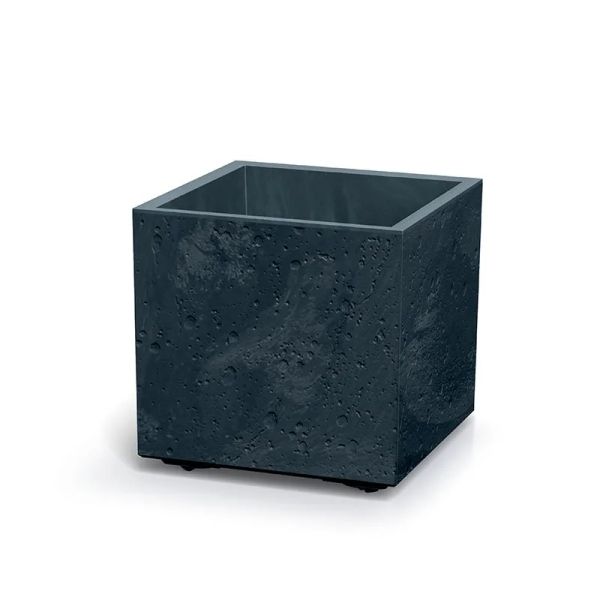 Kvetináč SIERRA SQUARE BETON EFFECT antracit 38,5cm