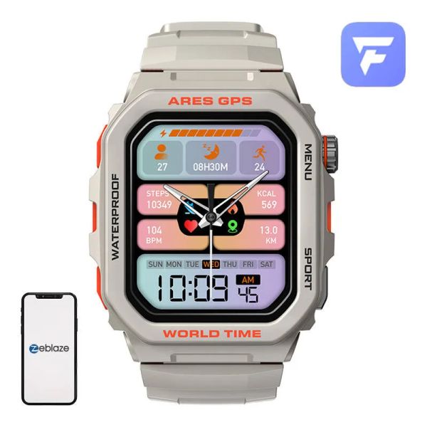 Hodinky ZEBLAZE Ares GPS White