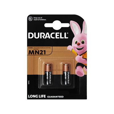Batéria MN21 MN21 (A23 / V23GA / 3LR50) DURACELL alkalická 2ks blistr 12V