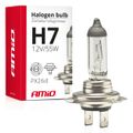Halogénová žiarovka H7 12V 55W UV filter (E8) AMiO-01156