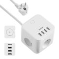 Predlžovací kábel HUSLOG EMX-190224 White 1,5m