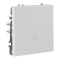 Zvonkový spínač DPM MOXY MOX1020W biely
