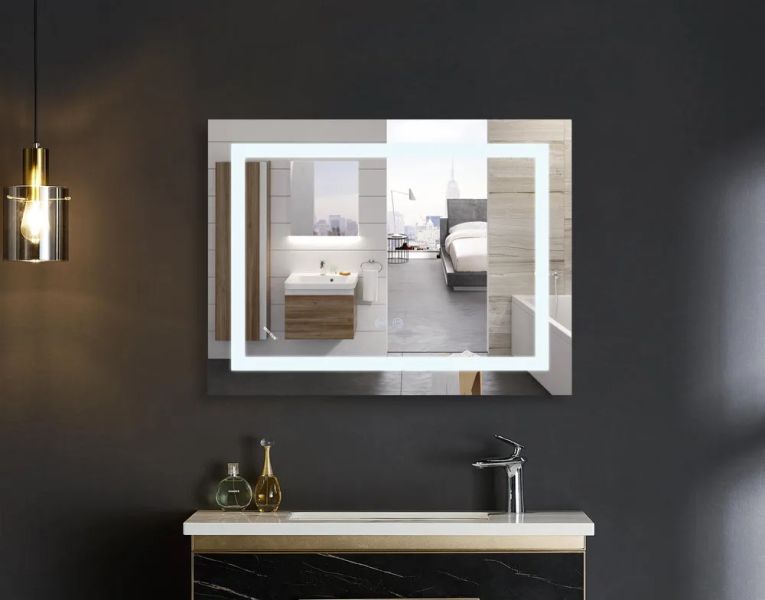 Kúpeľňové zrkadlo MIXXUS MR12-80×60-REVERSE Teplé