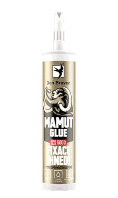 Lepidlo DEN BRAVEN MAMUT HIGH TACK biele 290 ml