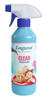 Prípravok na vyčistenie bazénov pred napustením bazénovej vody LAGUNA Clear 0,5l