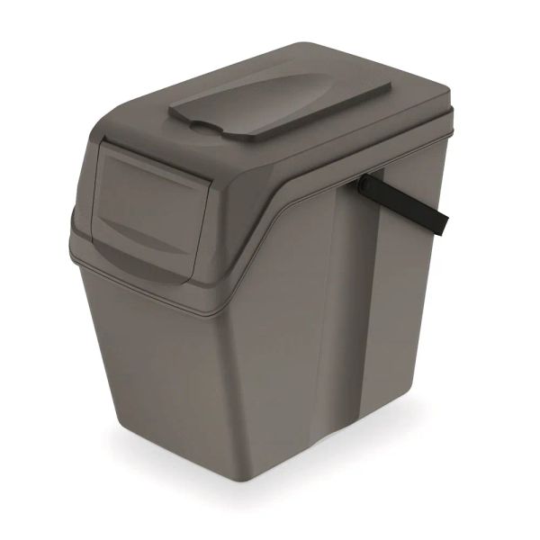 Kôš odpadkový SORTIBOX II 25l šedý kameň