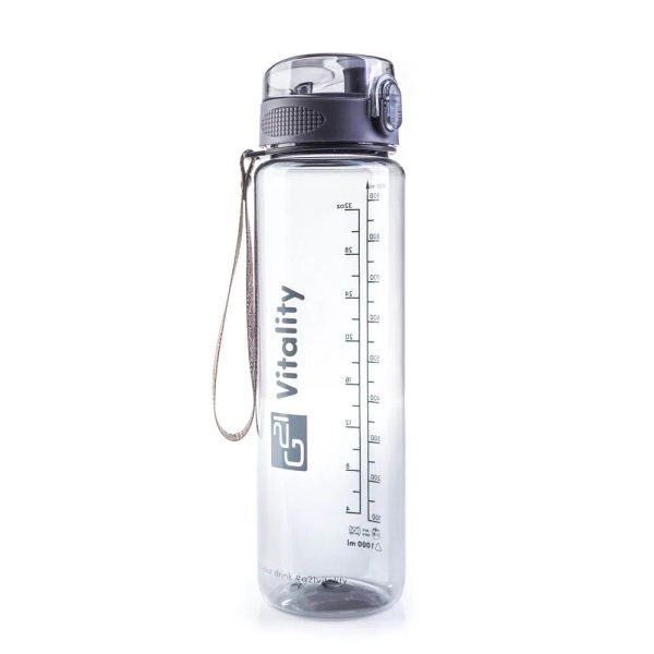Fľaša na vodu G21 1000ml Grey