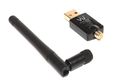 USB WiFi adaptér duálne VU+ 2,4/5 GHz/600 Mbps s ANTÉNOU 2 dBi