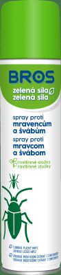 06299 Bros Zelená sila spray proti mravcom a švábom 300 ml