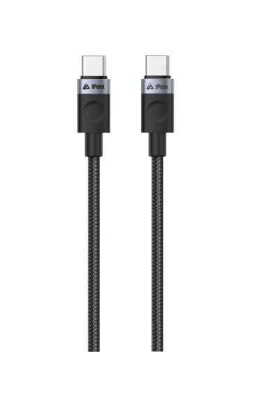 Kábel iPEAX 90010101 USB-C/USB-C 1m Black