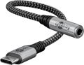 Adaptér GOOBAY 74056 USB-C/JACK 3,5mm (pre počúvanie hudby)