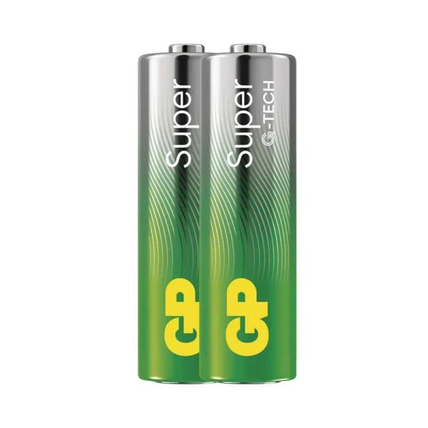 Batérie AA (R6) alkalická GP Super 2ks / shrink