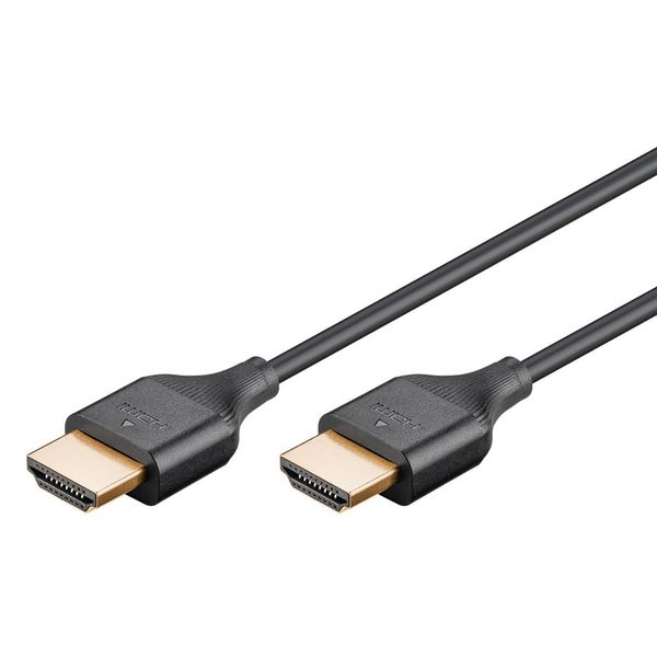 Kábel GOOBAY 75293 HDMI Slim High Speed s Ethernetom 2.0 4K 1m