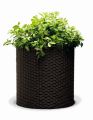 Kvetináč KETER Cylinder M Brown