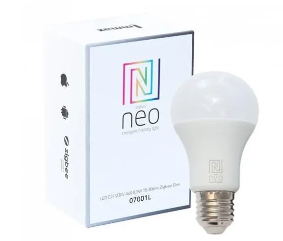IMMAX NEO Múdra WiFi žiarovka LED E27 8.5W teplá biela IMMAX NEO 07001L