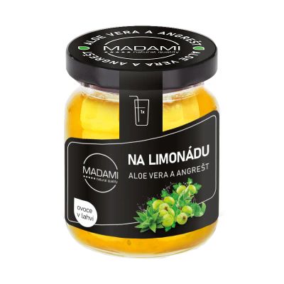 Aloe Vera & Egreš 55 ml: ovocie na limonádu