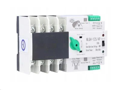 Automatický prepínač siete - napájenie 4P 400V 40A - NLQ4-125/4P pre FVE