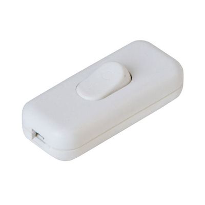 Vypínač medzišnúrový 250V/2,5A biely HADEX