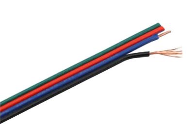 RGB kábel pre LED pásik, 4 x 0,3 mm2