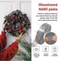 Obojstranná páska NANOGRID 19mm/ 3m transparentná EMOS F6301