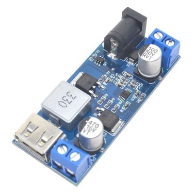 Napájací modul, step-down menič 12-24V na 5V/5A, USB+svorkovnica