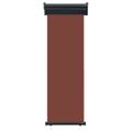 vidaXL Bočná markíza na balkón 60x250 cm, hnedá