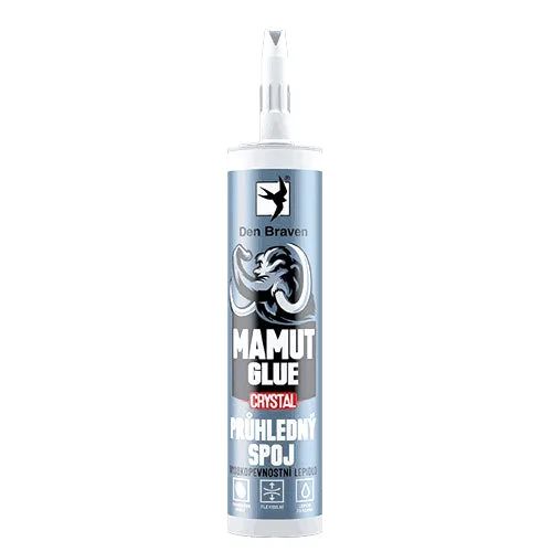 Lepidlo DEN BRAVEN MAMUT CRYSTAL transparentné 290ml