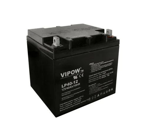 Batéria olovená 12V 40Ah VIPOW BAT0222