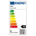 Žiarovka LED GU10  6W biela teplá GETI SAMSUNG čip