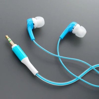 Modré slúchadlá 3,5mm jack Univerzálne
