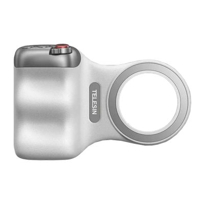 Držiak telefónu MagSafe TELESIN Fun Shot Grip2 White