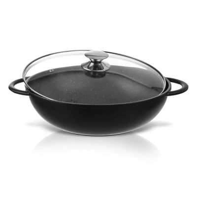 Wok panvica s pokrievkou ORION Grande 32cm