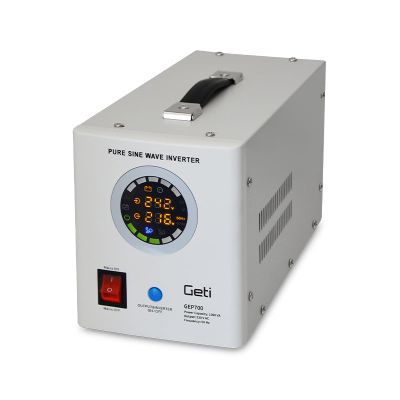 Zdroj záložný GETI GEP700 sinus 700W (1000VA)