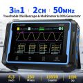 Osciloskop, funkčný generátor a multimeter FNIRSI 2C53P, 50MHz