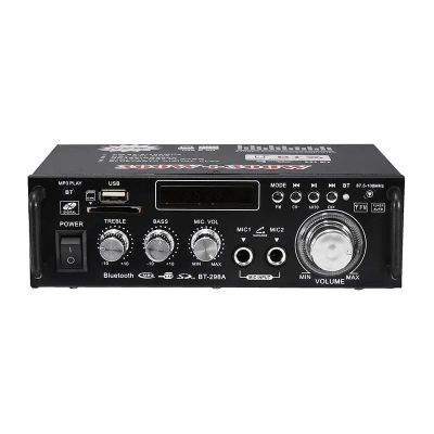 Zosilňovač, rádio, bluetooth, prehrávač MP3, karaoke BT-298A