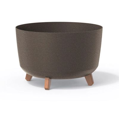 Kvetináč GRACIA STANDARD ECO WOOD kávový 23,5 cm