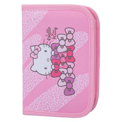 Jednoposchodové puzdro na ceruzky BAAGL Hello Kitty Sweet Leopard