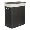 Kôš na bielizeň G21 Bambus 105l Black