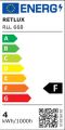 Žiarovka LED G9 3,5W biela teplá RETLUX RLL 668