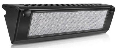 LED prídavné svetlo 10-30V/60x LED šikmé na karavany alebo lode čierne