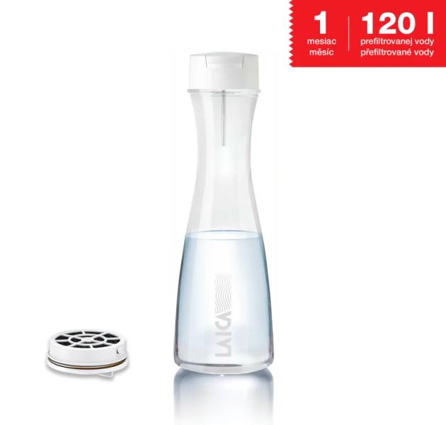 Laica Filtračná karafa Flow´n go GlaSSmart B31AA, biela