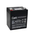 Batéria olovená 12V 5.0Ah GETI
