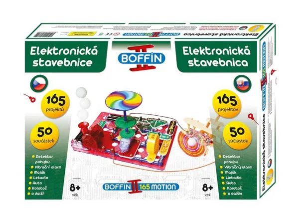 Elektronická stavebnica BOFFIN II 165 MOTION